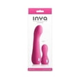 thumbnail image 1 of Inya Couplet Rechargeable Silicone Vibrators 2 Piece Set G-Spot Vibrator, Pink, 1 of 5