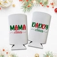 thumbnail image 2 of Christmas Skinny Cooler, Mama Claus, Daddy Claus, Christmas Gift, Holiday Slim Spiked Seltzer, White Elephant Gift, Christmas Party Favors (2Pack (Combo)), 2 of 3