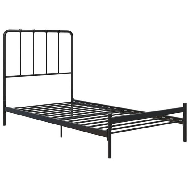 Dhp Aubrey Twin Metal Spindle Bed In, Aubrey King Upholstered Bed