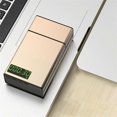 thumbnail image 5 of Portable Lock Box, Smart Box, Auxiliary Smoking Cessation Control Artifact, Timed Lock Box,Gold, 5 of 5