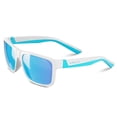 thumbnail image 1 of Gafas de Sol Polarizadas ACBLUCE para Niños Blancas y Azules Edad 6-12, 1 of 8