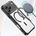 thumbnail image 4 of Panda Baby Magnetic Case for iPhone 17 Pro, Compatible with Magsafe, Translucent Matte Back Slim Shockproof Phone Cover (Blue), 4 of 10
