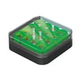 thumbnail image 3 of Mini caja de rompecabezas curva, juego de estrategia, regla Simple, divertido juego lógico, desafío mental para regalo maravilloso, juguete de avión, Verde Sunnimix juego de mesa, 3 of 7