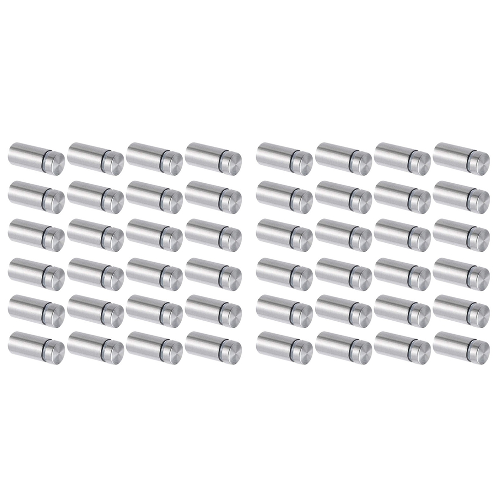 200 Packs Sign Standoff Screws Stainless Steel Wall Standoff Mounts