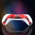 thumbnail image 4 of PS5 Controller Replacement Shell,DIY Shell Decorative Strip for PS5 Dualsense Controller(Camouflage Red), 4 of 8