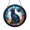 Acrylic 3.5 Inch, variant on Cosmic Cat Glass Suncatcher Window Decor, Stained Glass Effect Galaxy Inspired Artwork Gift