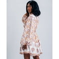 thumbnail image 2 of Urban Afrique Women Paisley Mini dress, 2 of 7