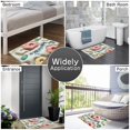 thumbnail image 4 of OUSITAID 3D Floral Anti Fatigue Kitchen Rug 15.7” x 23.6” Non Slip Thick Cushioned Bathroom Floor Mat Comfort Waterproof Standing Mat, 4 of 8