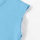 thumbnail image 5 of Camiseta de tirantes de cuello redondo para niña, de color liso, sin mangas, ideal para actividades al aire libre, cómoda, de talla mediana a grande, de poliéster., 5 of 6