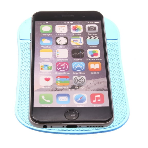 Dash Car Mount for Galaxy S23 FE - Sticky Holder Non-Slip Grip Mat Blue Compatible With Samsung Galaxy S23 FE