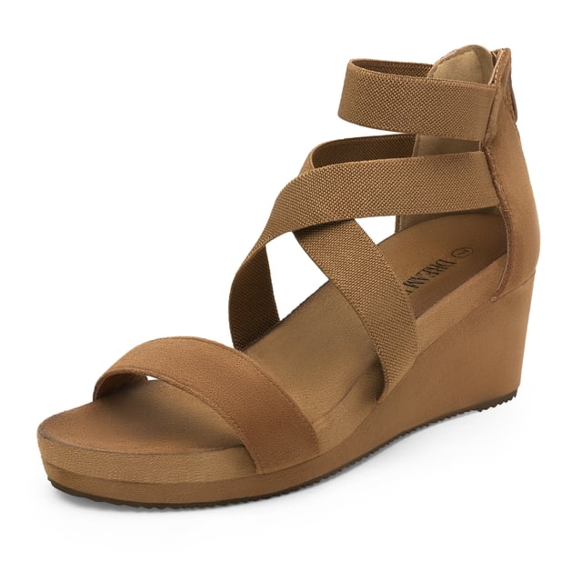DREAM PAIRS Sandalias de Cuña para Mujer