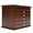Brown, variant on OUKANING Wood Jewelry Box and Organizer 6 Layers Large Jewellery Case with 5 Drawers Women Girls Jewelry Storage Box for Bracelets Necklaces Earrings Rings,12.2x7.9x9.6 in (Brown)