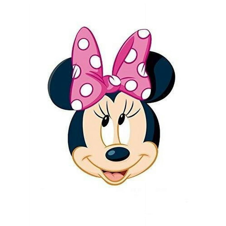 Custom Birthday Disney Minnie Mouse Edible Frosting Cake Topper, 8 custom-birthday-disney-minnie-mouse-edible-frosting-cake-topper-8-round-for-bakery-decorations-abpid50419-walmart-com