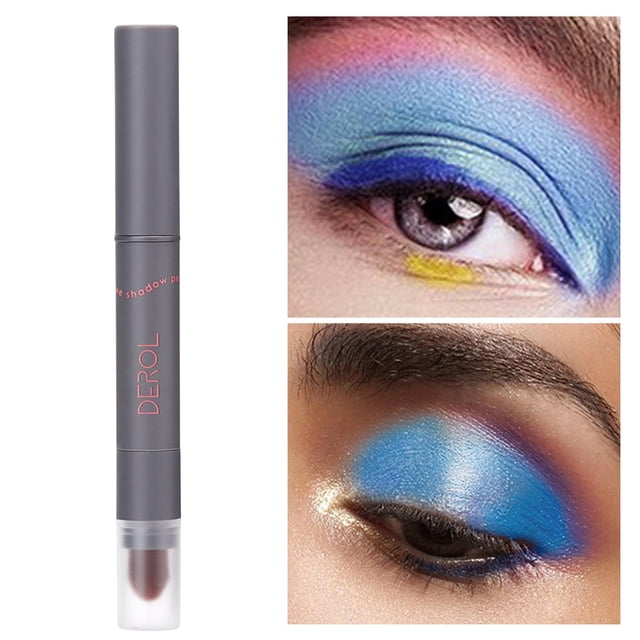 de ojos en barra, brillo, rotar Impermeable dos cara Lazy Modificación de moda de larga duración para personas - 06 shamjiam Sombra de ojos