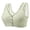 #539-Green, variant on Women's Front Clasp Wire-Free Push-Up Bra, Breathable Adjustable Camisole Style for Daily Wear