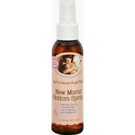 New Mama Bottom Spray, Naturally Soothing, Safe for Pregnancy and Postpartum (4 Fl. Oz.)