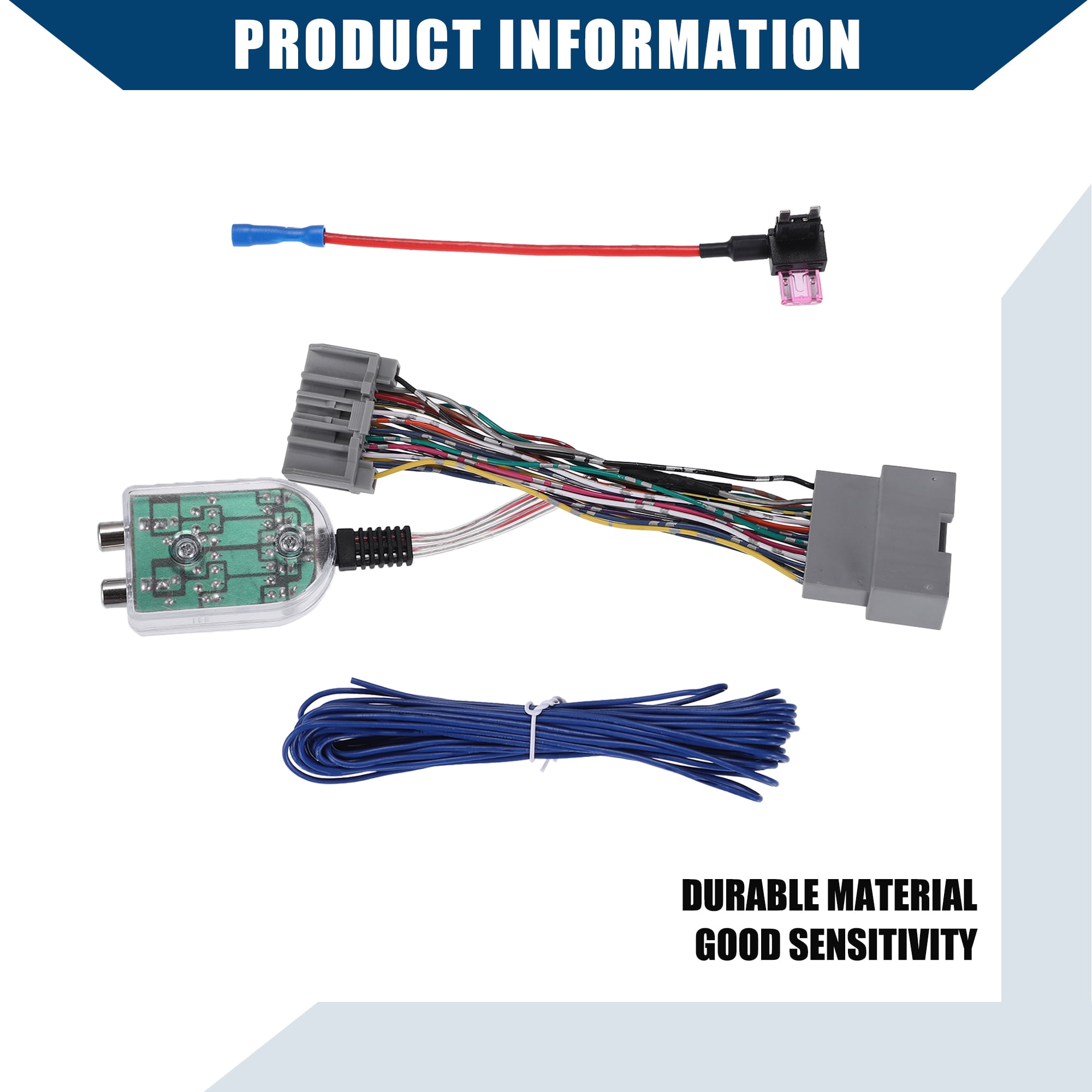 Unique Bargains Radio Add A Subwoofer Amplifier Harness for Chrysler