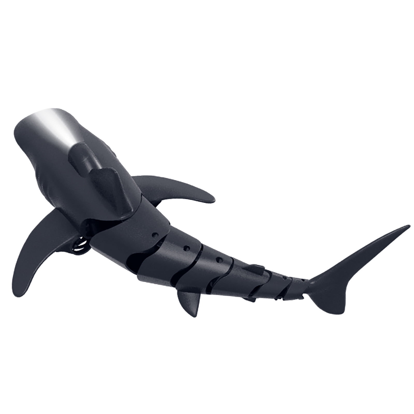 Floleo Remote Control Shark Toy, 4 Channel Electronic Swimming Fish with 40m Range, Underwater RC Toy for Pool Lakes, Quick Charge Aquatic Vehicle for Teens & Adults