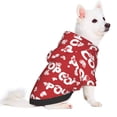 thumbnail image 2 of Fotbe Popcorn2 Sudadera con Estampado para Perros Pequeños – Suéter con Capucha para Mascotas, Tela Suave de Forro Polar con Bolsillo-X-Large, 2 of 7