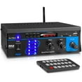thumbnail image 1 of Pyle PCA3 150 Watt Stereo Sound Speaker Amplifier Receiver Home Audio System, 1 of 6