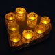 thumbnail image 1 of Houderco 50Ud Envolturas Para Velas Decorativas Con Floral De Encaje Amarillo Para Bodas Y Fiestas, 1 of 8