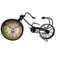 thumbnail image 1 of Black Classic Female Bicycle Table Metal Table Clock, 1 of 1
