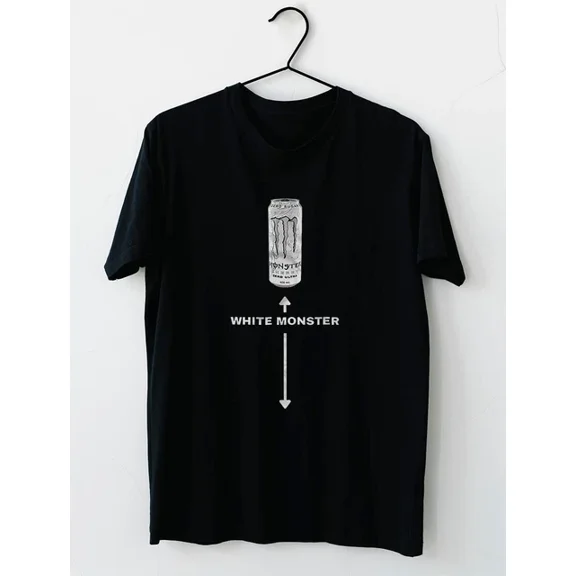 DOPASHIRT White Monster Funny Man Friends T-Shirt Unisex S-5XL Hot Trending Shirt, Vintage Birthday Gift