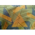 thumbnail image 4 of oneOone Cotton Silk Fabric Rectangle & Triangle Geometric Print Sewing Fabric BTY 42 Inch Wide, 4 of 4