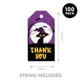 thumbnail image 5 of Koyal Wholesale 100-Pk Cute Blk Cat Halloween Gift Tags With String, Favor Bag Tags Halloween Decorations 2 x 3.75 inch, 5 of 5