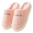 thumbnail image 2 of ToyKingdee Slippers for Women, Warm Memory Foam Comfy House Slippers with Anti-Skid Rubber Sole for Indoor and Outdoor, 2 of 9