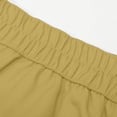 thumbnail image 6 of Men Cargo Pants Outdoor Cargo Pants Trousers Sweatpants Tracksuit Pants Casual Athletic Pants for Workout Running Training Jogging Gym XXL Yellow, 6 of 9
