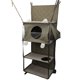 thumbnail image 1 of Escalador Para Gatos Montado En La Puerta, Cama En Forma De Torre Para Gatos, Almohada Plegable Y Campana De Juguete, Interactivo Para Ahorrar Espacio Para Gatos De Interior, 1 of 7