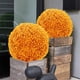 thumbnail image 1 of Ofertas del Cyber Monday: Planta de césped artificial Oefntac, flores decorativas para techo, bolas de césped de plástico de 7.8 pulgadas, flores artificiales, hortensias artificiales., 1 of 5