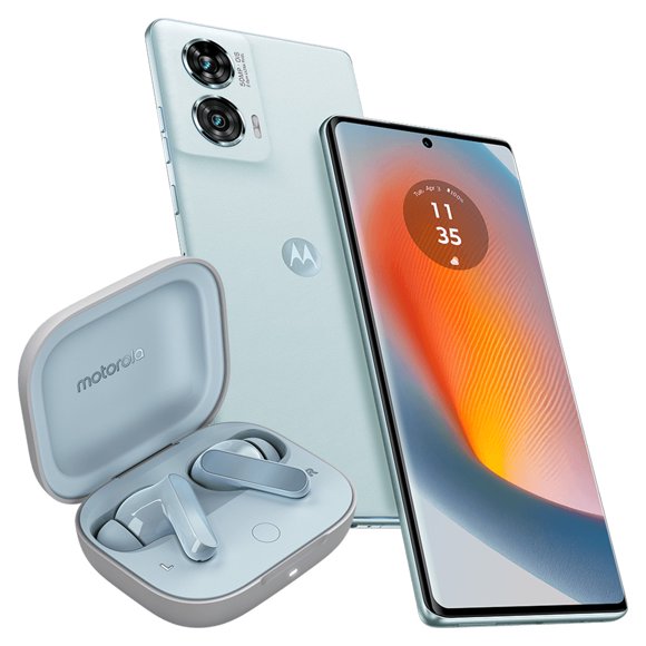Smartphone Motorola Edge 50 Fusion 5G Dual Sim 256GB Azul Ártico 8GB Ram + Moto Buds