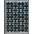 thumbnail image 4 of Jill Zarin Uptown Collection Area Rug - Metropolitan (9' x 12' Rectangle Navy Blue/Ivory), 4 of 5