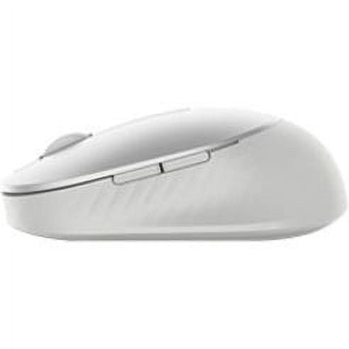 Dell Pro Premium Compact Mouse - MS7421W - Platinum Silver - Optical - Cable/Wireless - Bluetooth/Radio Frequency - 2.40 GHz - Rechargeable - Platinum Silver - USB Type C - 1600 dpi - Scroll Wheel ...