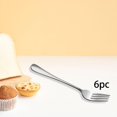 thumbnail image 1 of 6 Pieces Forks Long Handle Kitchen Utensil for Restaurant Valentines Holiday, 1 of 8