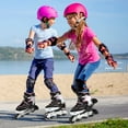 thumbnail image 3 of OBENSKY Adjustable Inline Skates, Fun Illuminating Beginner Roller Blades for Kids W/ Light up Wheels,Toddler and Youth, 3 of 7