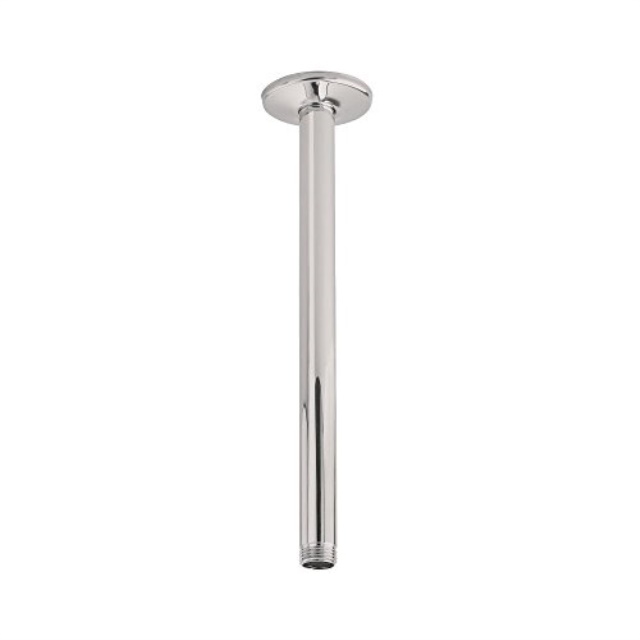 Ceiling Mount Shower Arm and Escutcheon with 1/2Inch NPT Thread (16