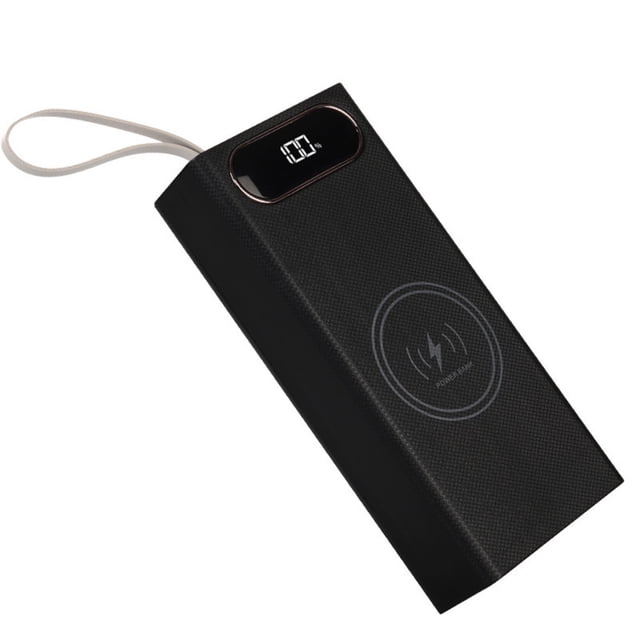 High-Efficiency 18650 Battery Charger Case with Digital Screen for Outdoor Enthusiasts DIY Power Projects