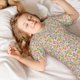 thumbnail image 5 of Balery Watercolor Wildflowers Conjunto de Pijama Infantil de Manga Corta con Estampado – Ropa de Dormir de Algodón Suave-X-Large, 5 of 6