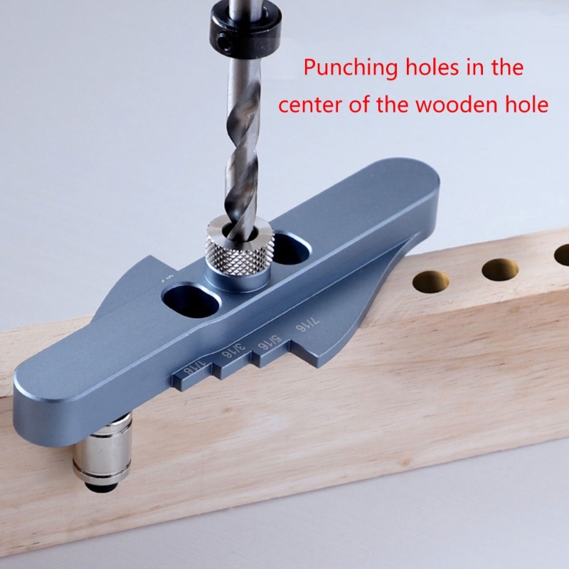 Pocket Hole Jig Woodworking rilling Locator Wood Dowelling Self Centering