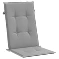 thumbnail image 1 of Cojín Benzara para silla con respaldo alto para exteriores, con mechones, gris, 120 cm, 1 of 6