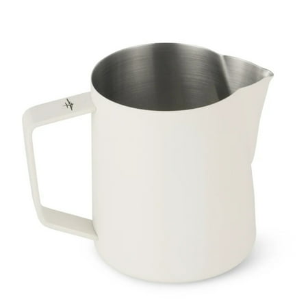

Stylish and reliable stainless steel frothing pitcher for flawless frothing in lattes and cappuccinos with distinctive crocodile-shaped spout. Crafted for expert baristas and coffee afici