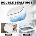 thumbnail image 4 of Laundry Pods Container For Laundry Room Organization, 2.8L+5.5L Large Capacity Laundry Powder Container with Airtight Lid for Powder, Detergent, Scent Booster Storage, 4 of 6