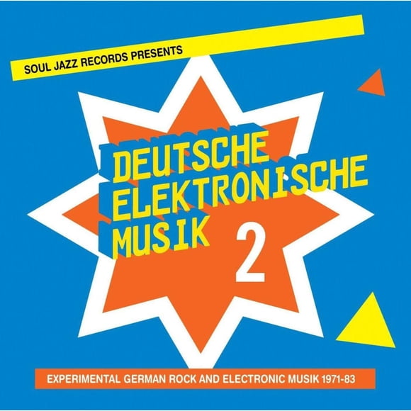 CD Deutsche Elektronische Musik 2 Soul Jazz Records Rock experimental alemán