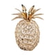 thumbnail image 2 of Adorno decorativo de piña con cuentas de cristal brillantes, estilo nórdico, figura de fruta artificial, ideal para decorar la mesa en Navidad, bodas, fiestas y festivales., 2 of 7