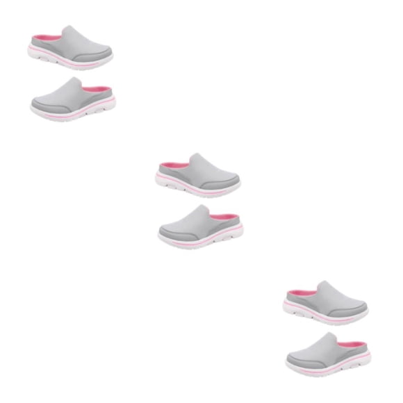 Qarigey 1 par de toboganes de cubierta de malla portátiles para mujer, zapatillas de diseño Simple para fiesta de viaje para niñas, Type1 NO1