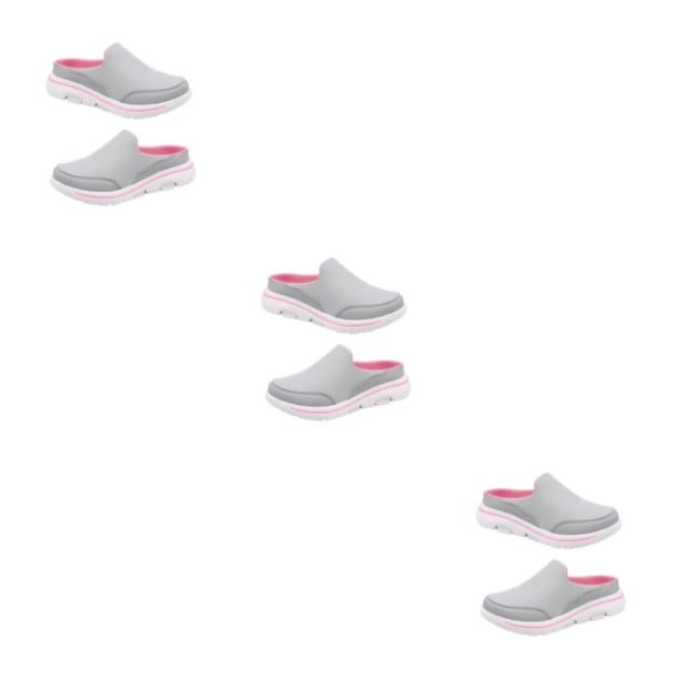 Toboganes de estilo informal para fiesta de viaje Sonducket Sandalias tacón plano gris