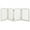 White, variant on Furniture  36 in. Ruffluv 4 Panel Expansion Pet Gate  Large - Grey